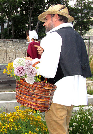 The gardener, native from the fortress