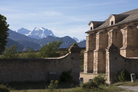 Vue de l'arsenal de Mont-Dauphin