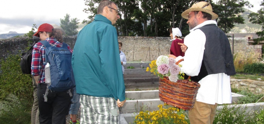 Jardin historique : le jardinier conteur