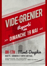 Vide-greniers de Mont-Dauphin reporté au 19 mai