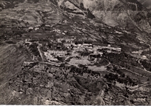 Mont-Dauphin, place forte Vauban en 1945, vue du ciel 