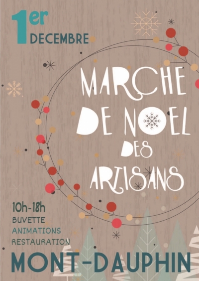 Marché de Noël à Mont-Dauphin