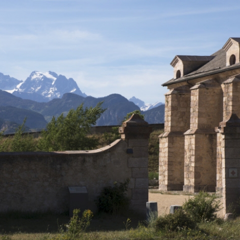 Vue de l'arsenal de Mont-Dauphin