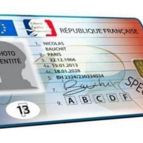 Carte nationale identité biométrique