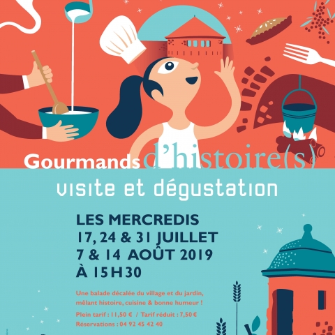 Affiche Gourmands d'histoire(s)