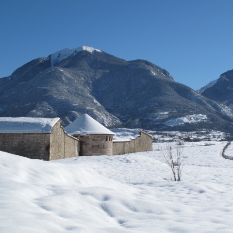 La rotonde en hiver