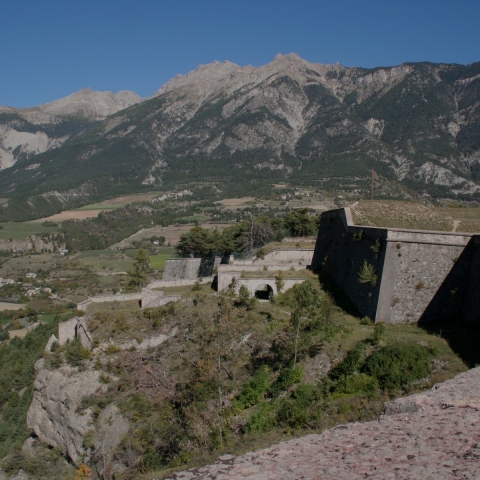 Fornt de la Durance vers Briançon